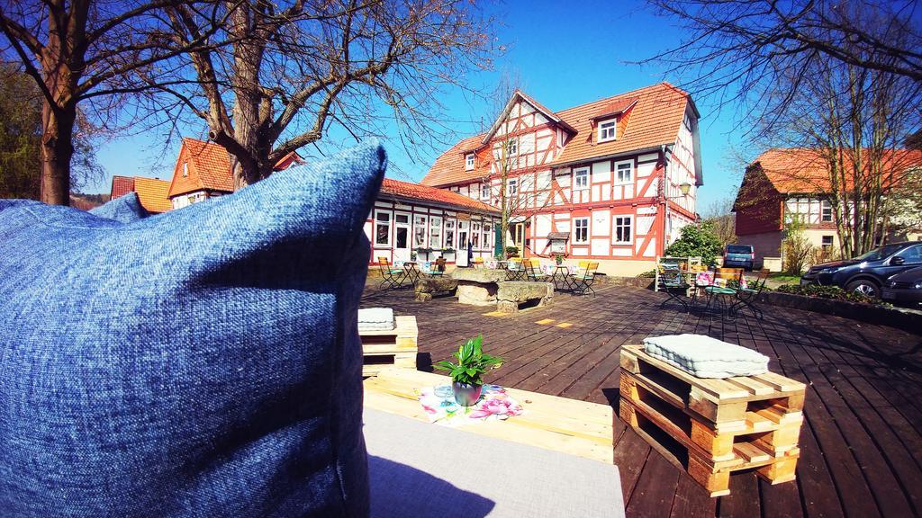 Landhotel Gemeindeschaenke Wanfried Dış mekan fotoğraf